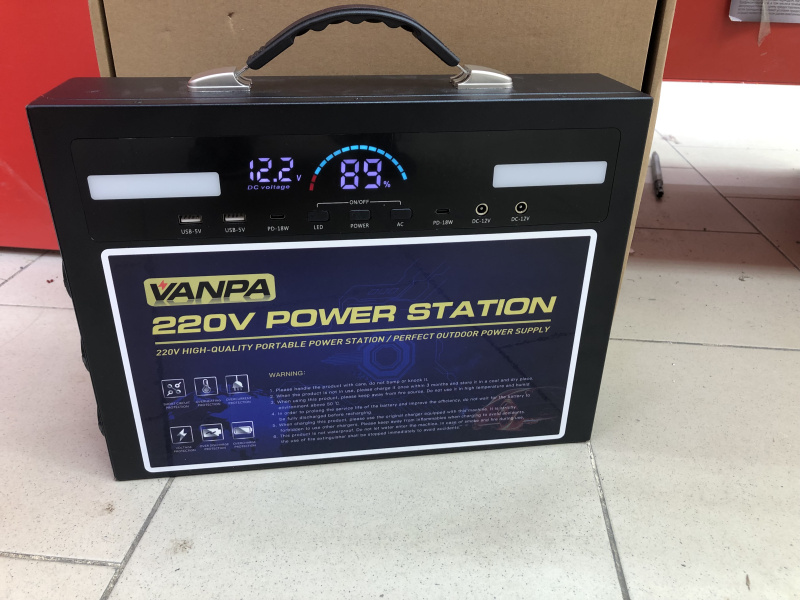 ПОРТАТИВНАЯ АВТОНОМНАЯ ЭЛЕКТРОСТАНЦИЯ  300000mAh 1000ВТ 720Wh