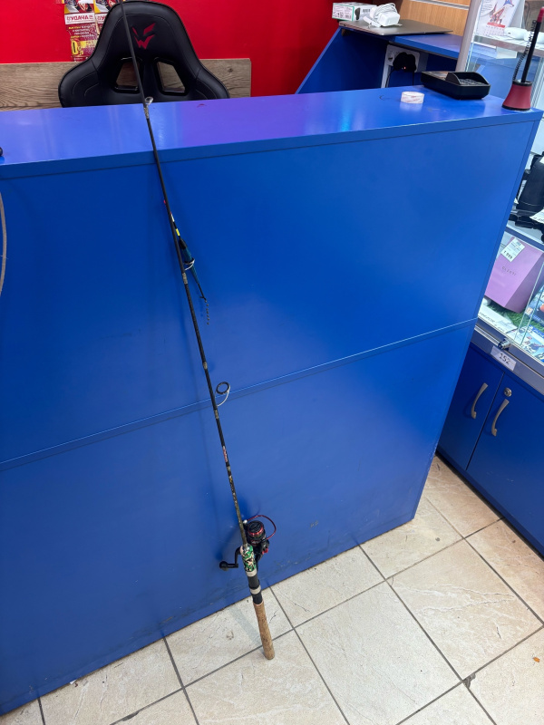 удочка со спиненгом  Yumoshi