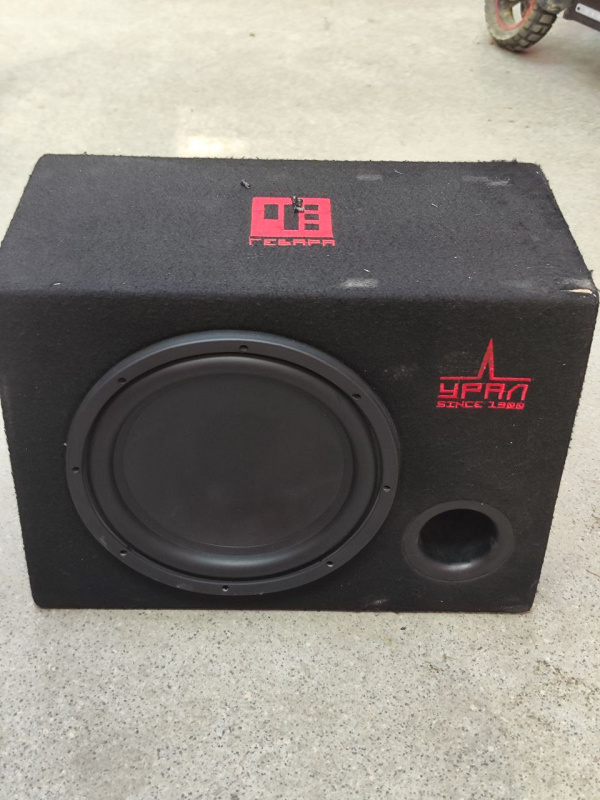 Авто сабвуфер Урал since 1900